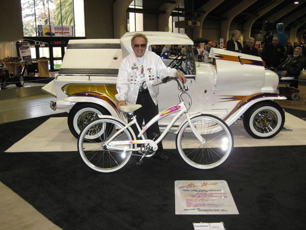 George Barris with AlaKart and new Barris bike